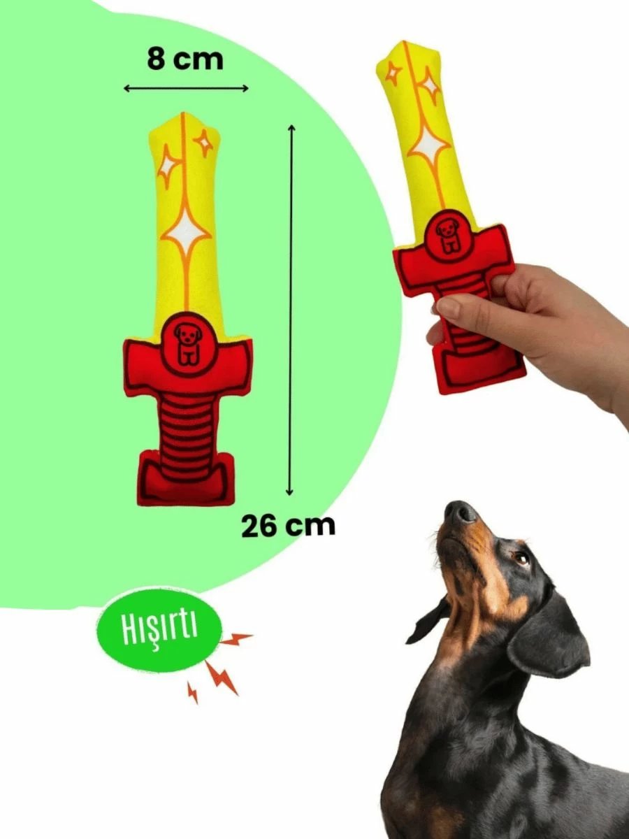 Lodër pelushi për qen, Paws & Whiskers, Havhav 1033, e verdhë dhe e kuqe, 26x8cm Lodër pelushi për qen, Paws & Whiskers, Havhav 1033, e verdhë dhe e kuqe, 26x8cm