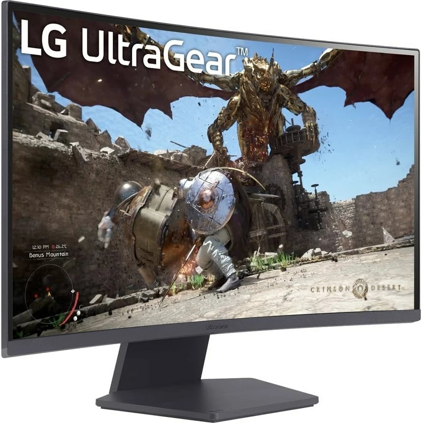 Monitor LG UltraGear 27GS60QC, 27", 2560 x 1440, Full HD, LCD, i zi