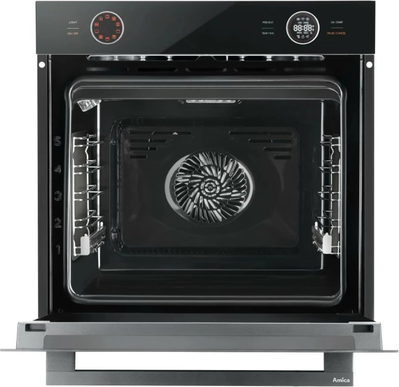 Furrë Amica ED6769BA+ S-TYPE, 72L, katalizë/avull, AirFry, e zezë