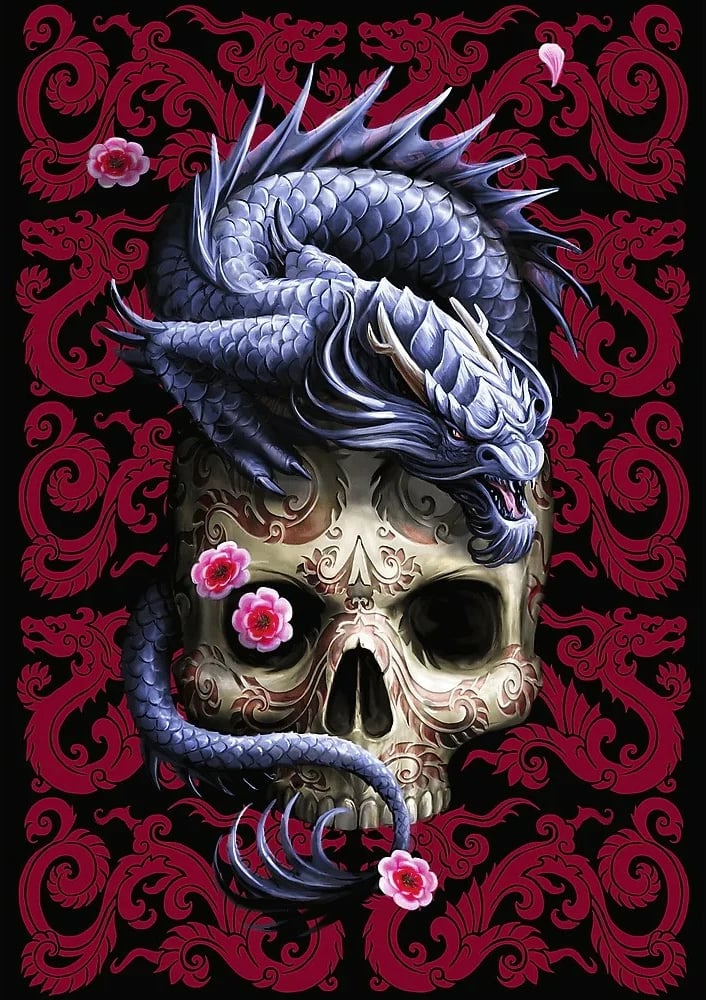 Puzzle Trefl 1000 pjesë Fantasy Collection Oriental Dragon, 68.3x48cm Puzzle Trefl 1000 pjesë Fantasy Collection Oriental Dragon, 68.3x48cm