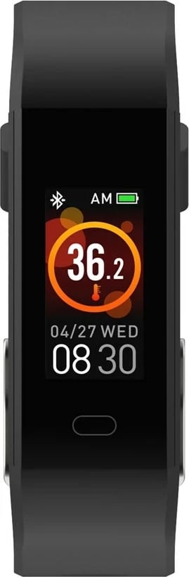 Smartwatch Denver BFH-19, 0.96", IP67, e zezë