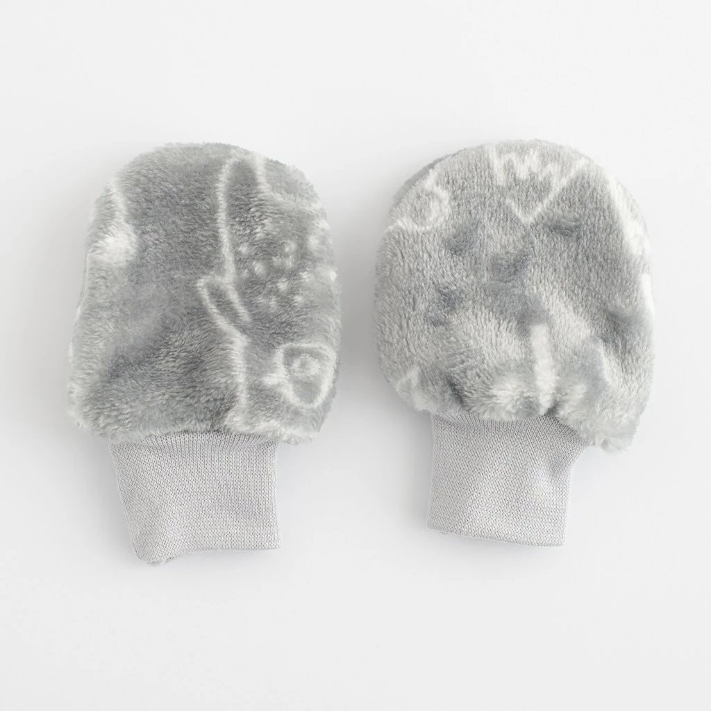 Doreza dimri bebe, New Baby, Winter times, wellsoft me veshje pambuku, madhësi universale, gri