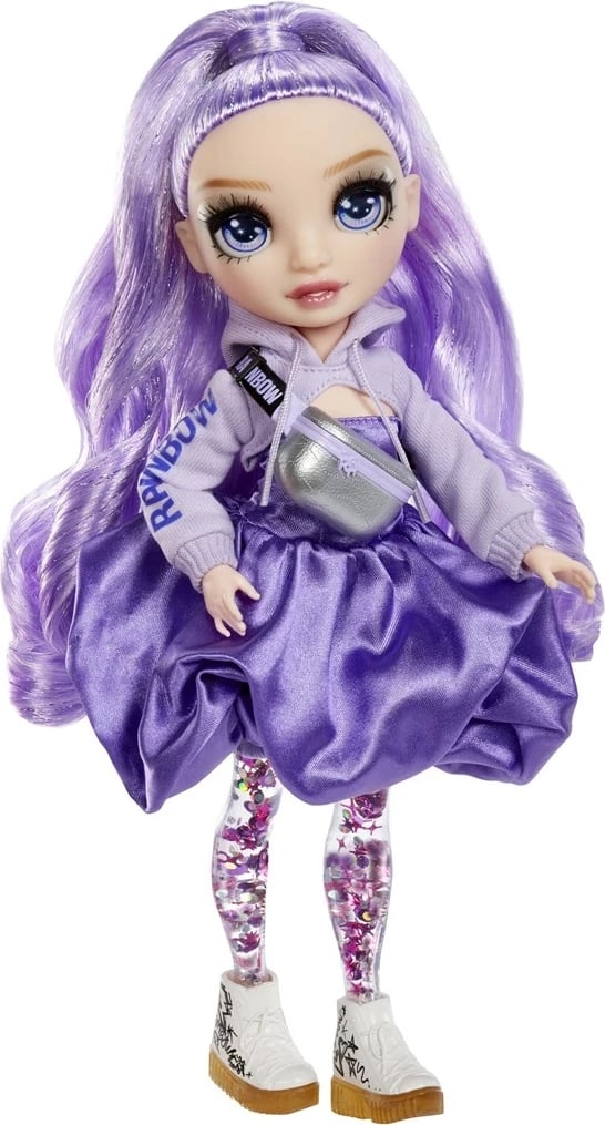 Lodër modë MGA Rainbow High Sparkle & Shine, Viola