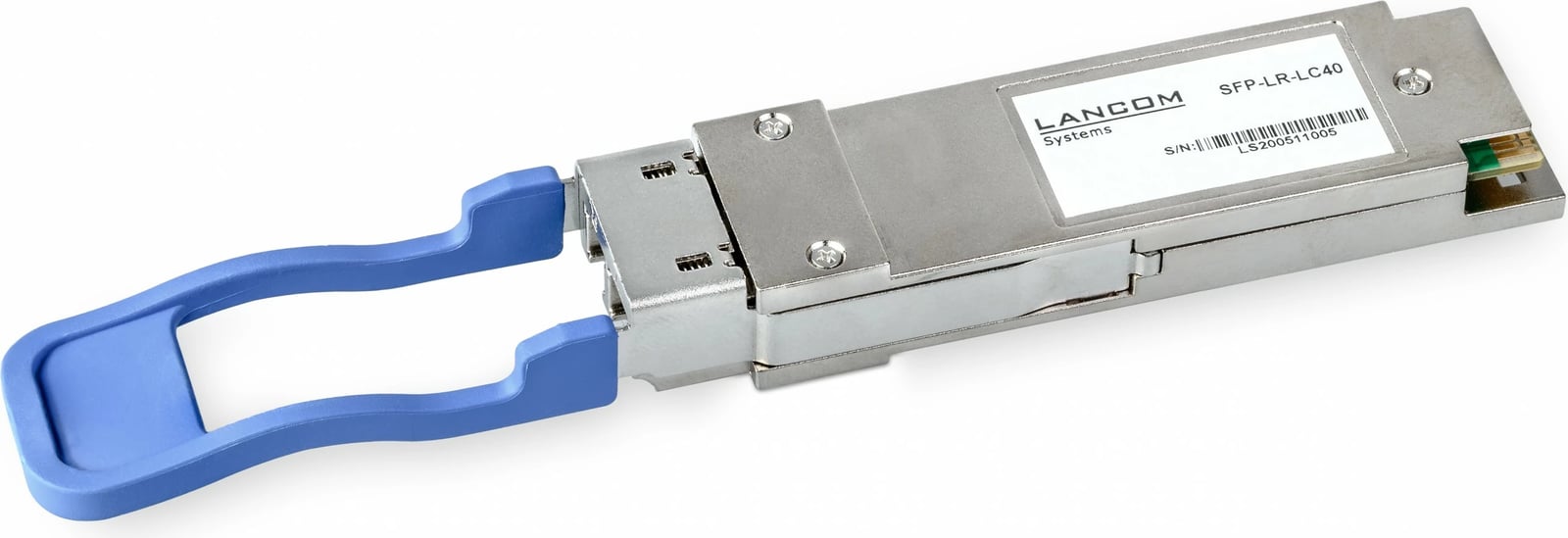 Transceiver fiber optic LANCOM SFP-LR-LC40, QSFP+, 40Gbps, LC, 10km, stainless steel