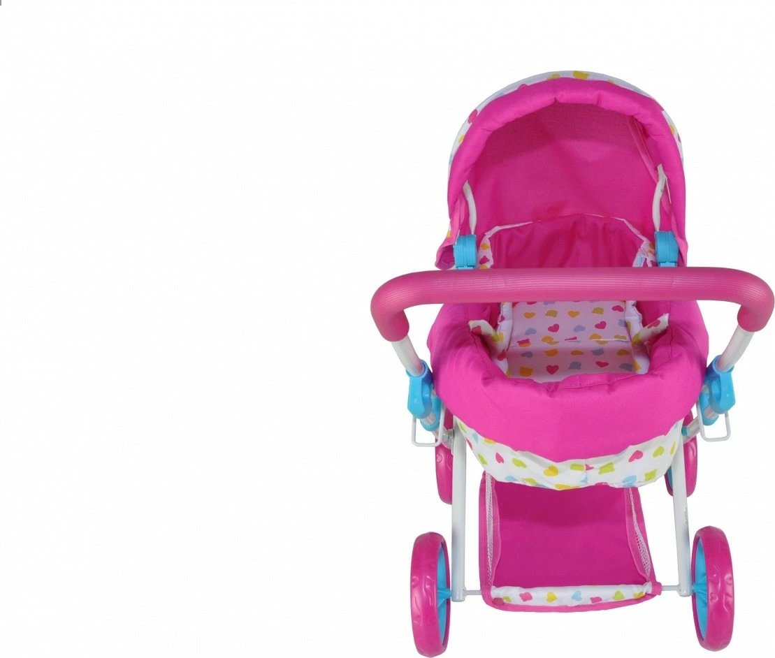 Karrocë lodër për kukulla Milly Mally Alice Candy, shumëngjyrëshe