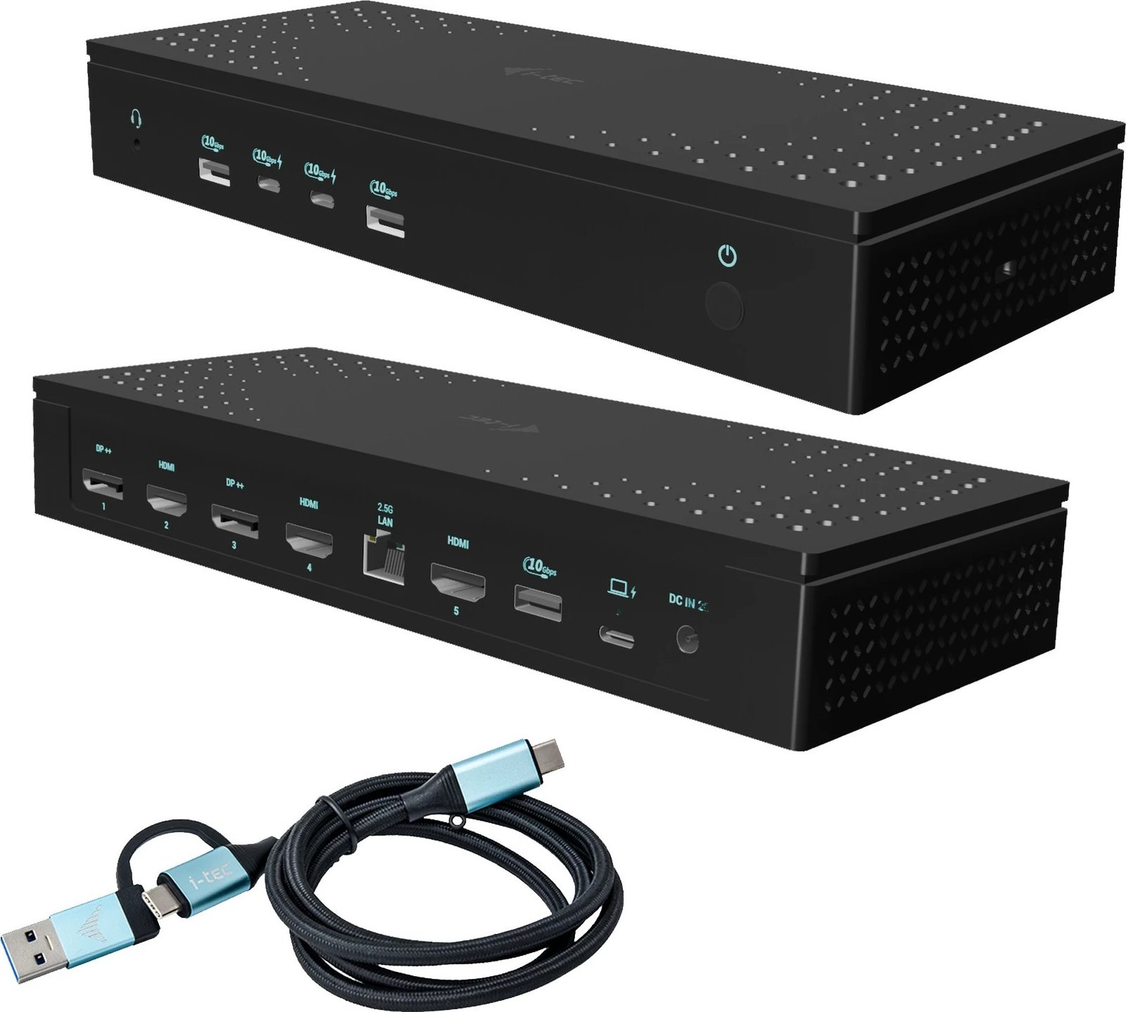 Dok stacion I-Tec UNIVERSAL 5X 4K DISPLAY, 5 ekrane, 8K Ultra HD, USB Type-C, i zi