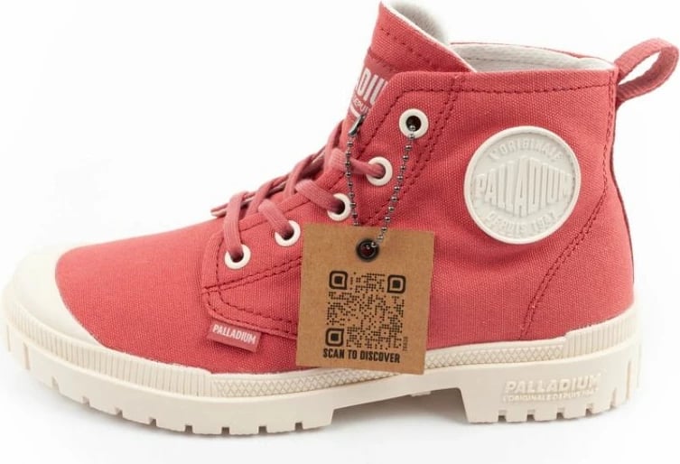 Këpucë lifestyle Palladium, të kuqe