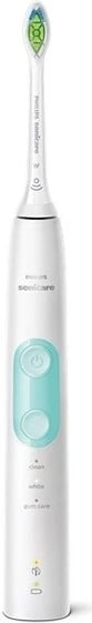 Furçë dhëmbësh elektrike Philips ProtectiveClean HX6857/28, Mint e bardhë