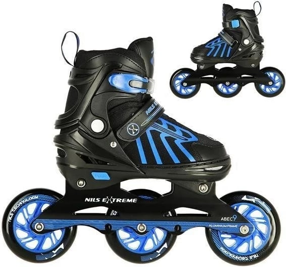 Patina NILS eXtreme NA18812, e zezë, përmasa 34-38