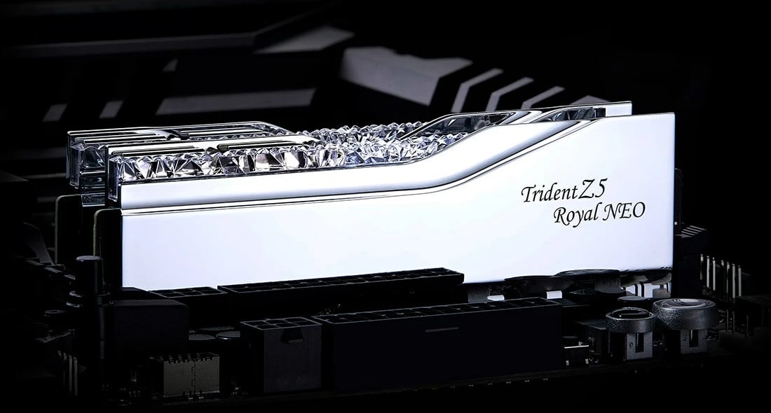 RAM Memorje G.Skill Trident Z5 Royal Neo, 48 GB (2 x 24 GB), DDR5, 8000 MHz, Multicolour