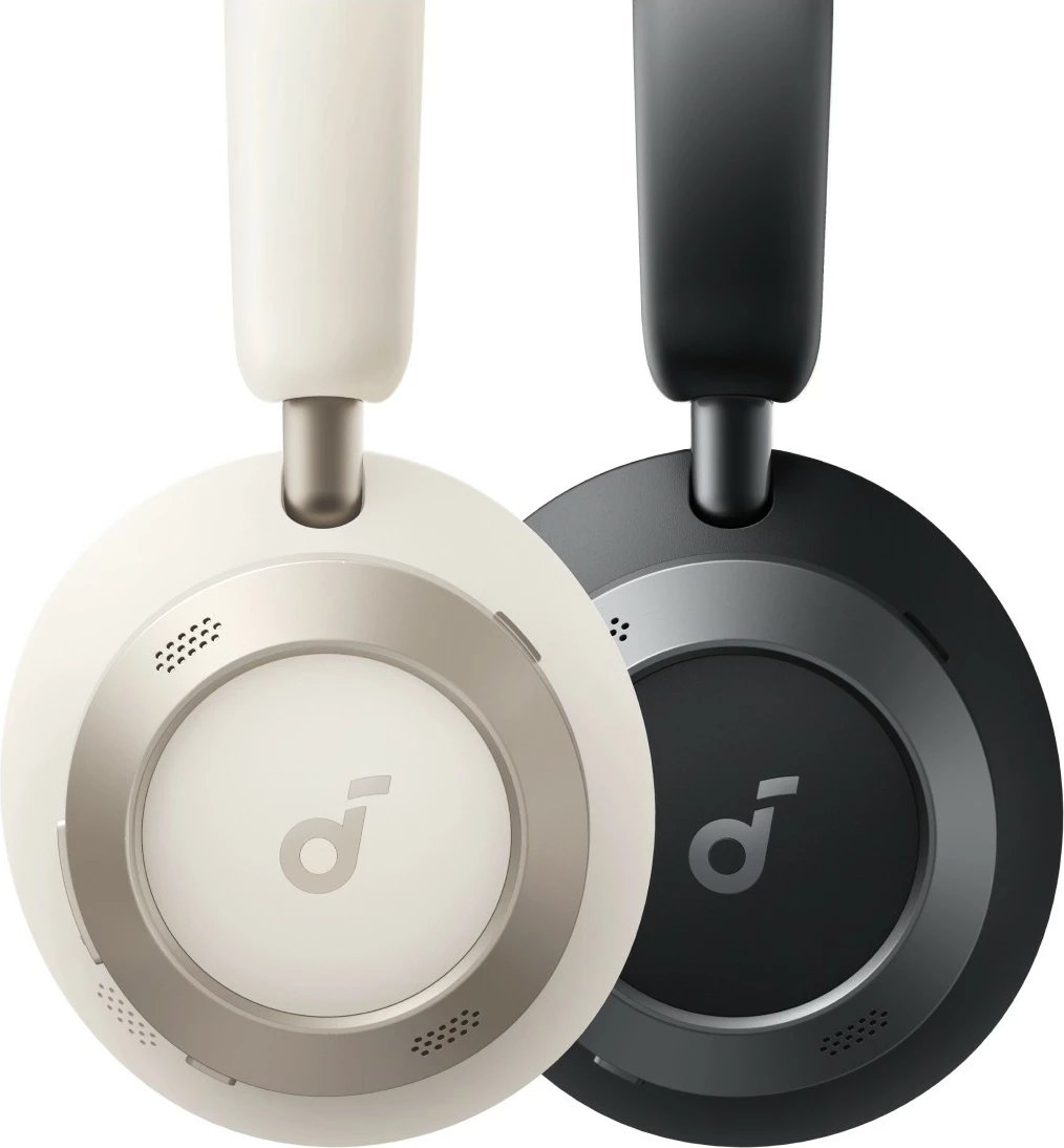 Kufje Anker Soundcore Space One Pro, Wireless, Calls/Music, Krem e Bardhë