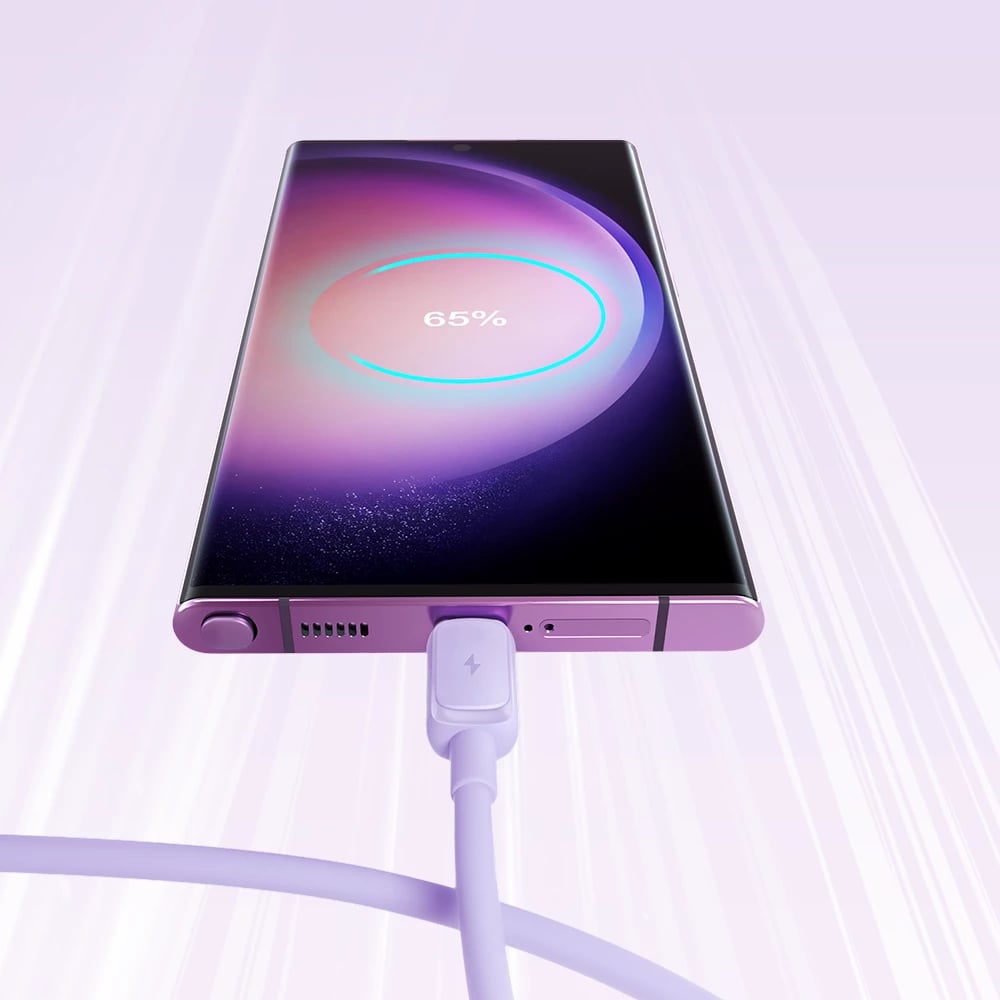 Kabllo Joyroom Multi-Color Series A14, USB-A / USB-C, 1.2m, 3A, Vjollcë
