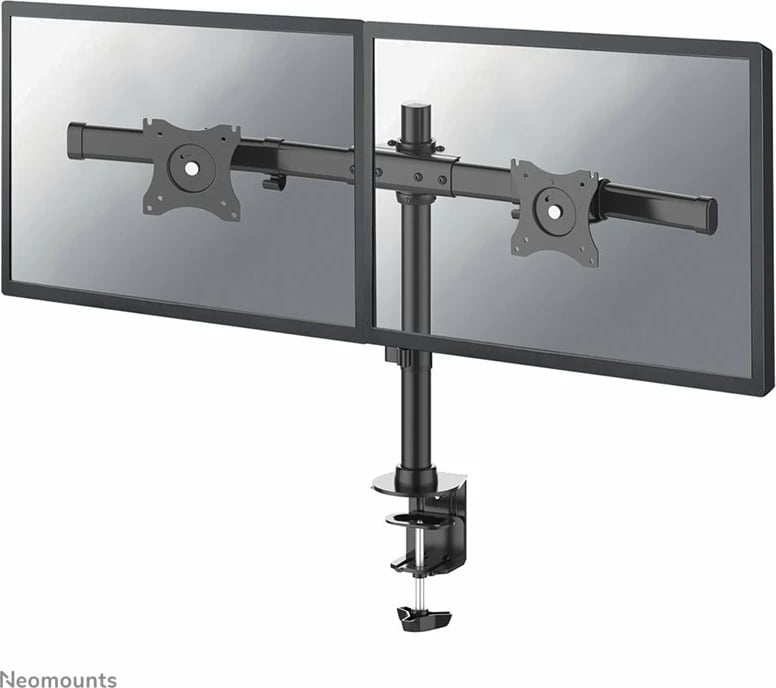 Mbajtëse tavoline për monitorë Neomounts FPMA-DCB100DBLACK, për 2 ekrane, e zezë