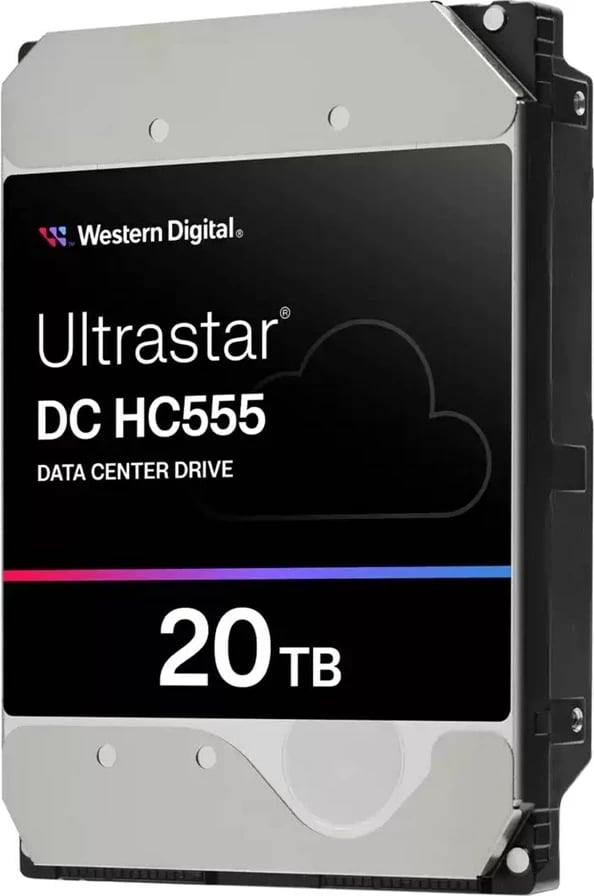 Hard disk Western Digital Ultrastar DC HC555, 20 TB, 7200 RPM, 3.5", Serial ATA III