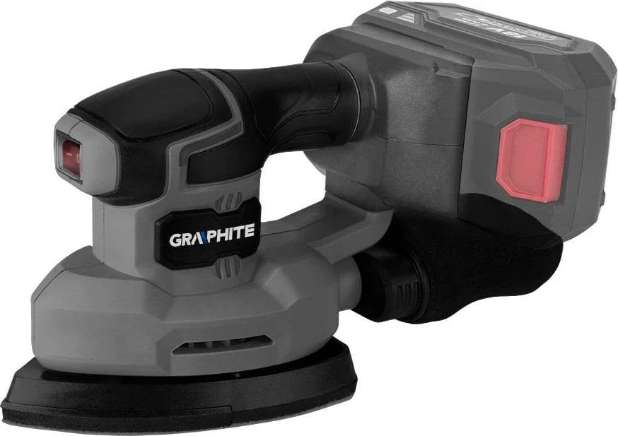 Lëmues orbital GRAPHITE DELTA Energy+ 18V, pa bateri