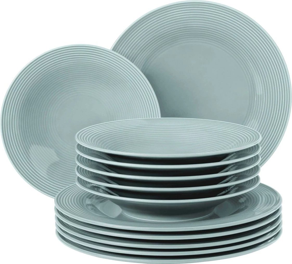 Set pjatash për 6 persona Select, Gri