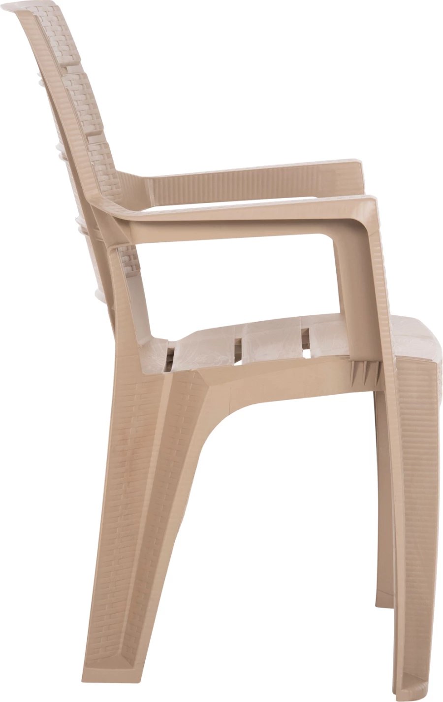 Karrige polipropileni DERYA FH6144.04 ngjyrë kapuçino 56.5x55x87H cm