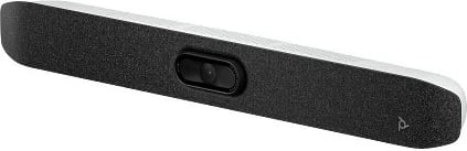 Video bar konferencash POLY Studio V12, 4K Ultra HD, mikrofon i integruar, RJ-45, zi/bardhë