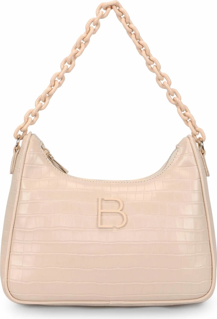 Çantë krahu Lucky Bees, ngjyrë krem, Croco 265