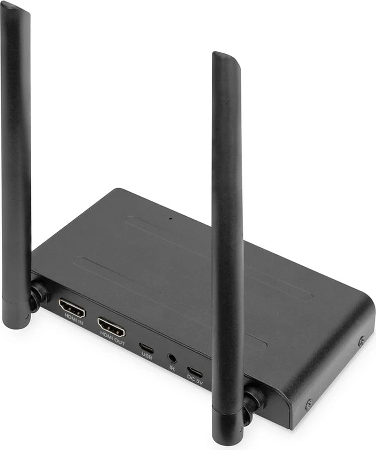 Transmetues dhe pranues DIGITUS DS-55321, HDMI KVM Extender, Wireless, i zi Transmetues dhe pranues DIGITUS DS-55321, HDMI KVM Extender, Wireless, i zi