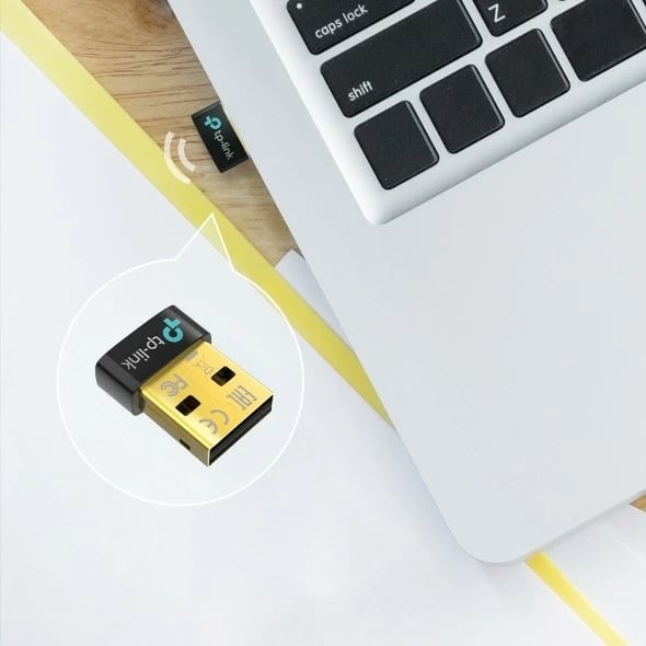 Nano adapter Bluetooth TP-LINK UB500, USB, Bluetooth 5.0, zi/artë