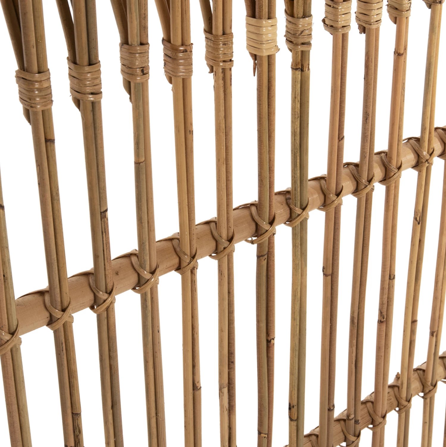 Kokë krevati MERMA FH9549 rattan ngjyrë natyrale 165x5x121Hcm