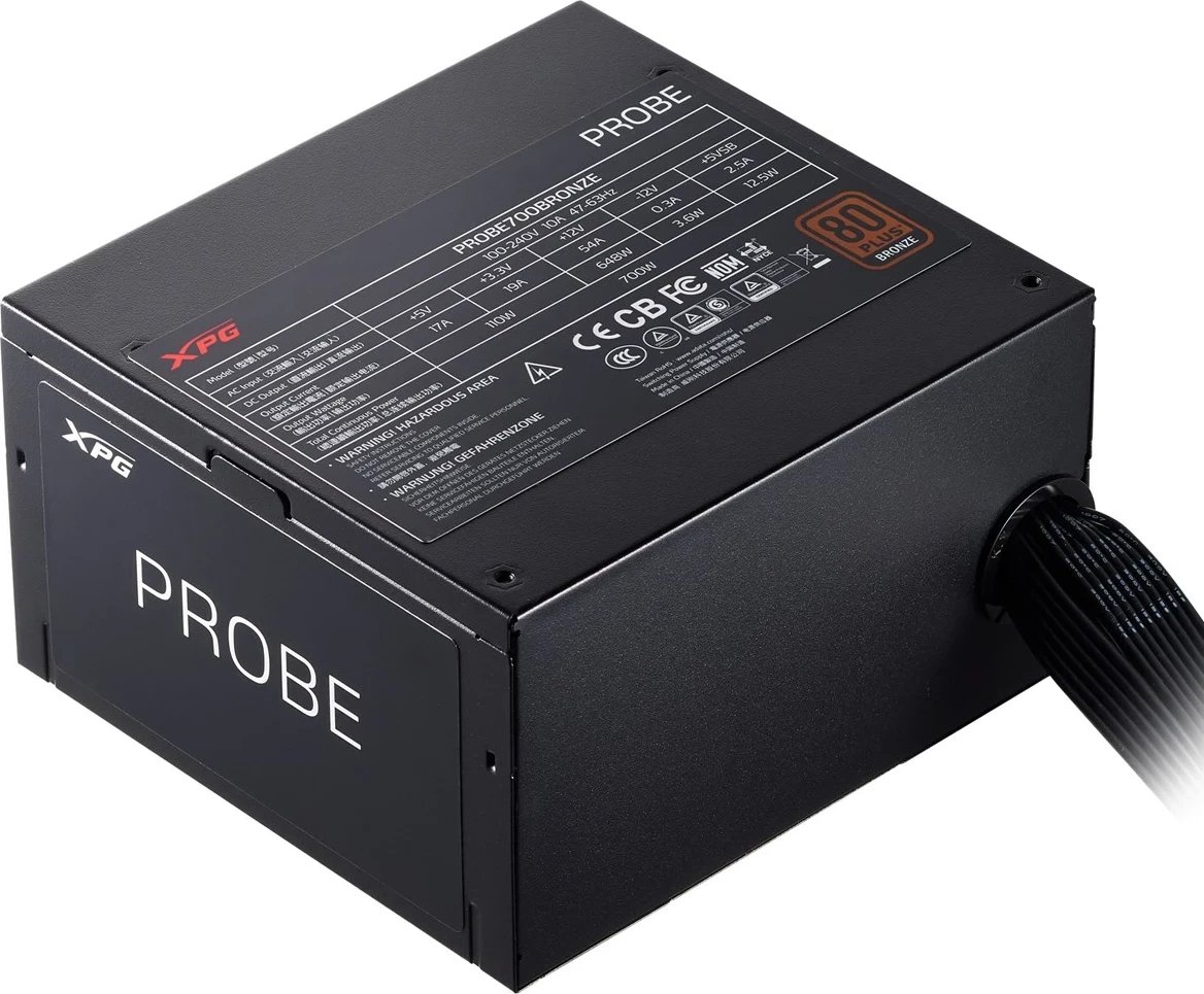 Furnizues energjie XPG PROBE 700 BRONZE, i zi