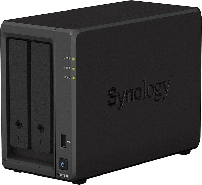 NAS Synology DS723+ 8TB, 2GB RAM, Silver