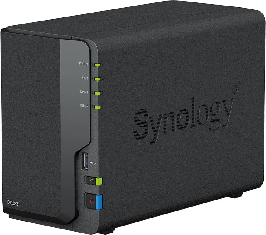 Server për Ruajtje Synology DiskStation DS223, Ethernet LAN RTD1619B