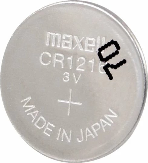 Bateri Maxell CR1216, 3V, 25mAh, Lithium