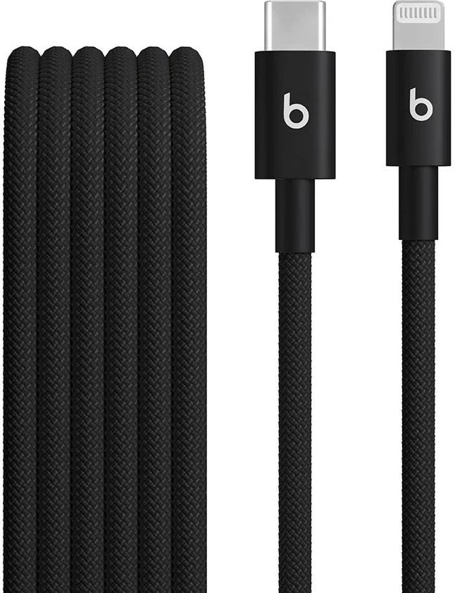 Kabllo Apple Beats USB-C në Lightning, 1.5m, E zezë Kabllo Apple Beats USB-C në Lightning, 1.5m, E zezë