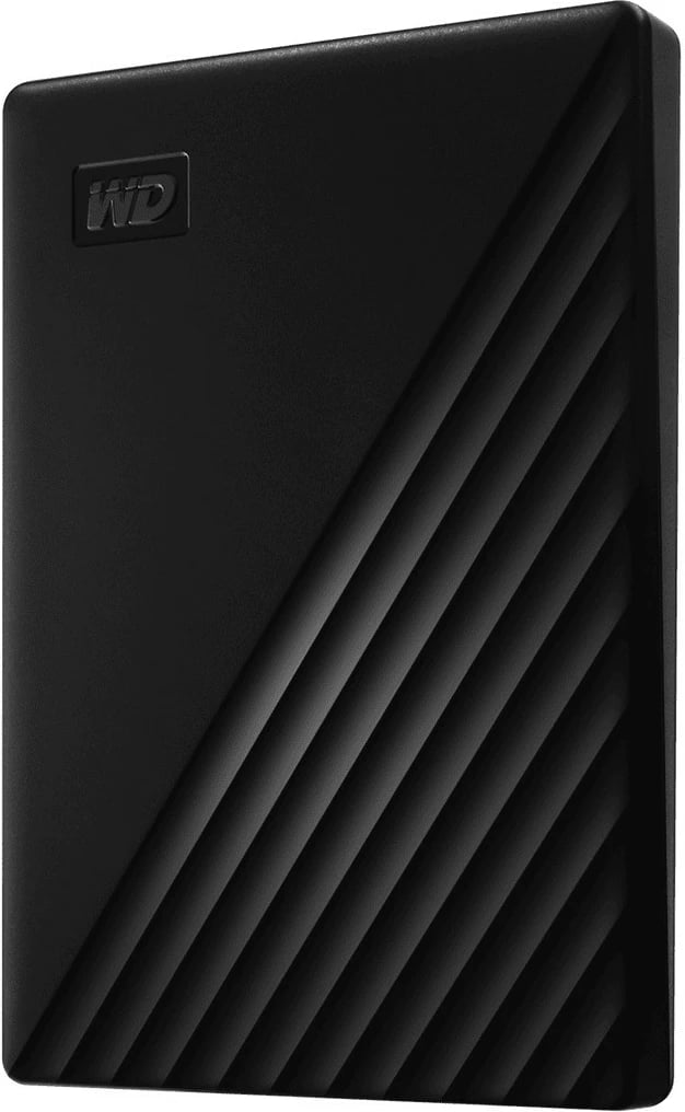 Hard disk Western Digital My Passport, 2 TB, 3.2 Gen 1, Ngjyrë e zezë