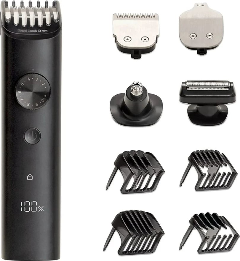 Set për rregullim Xiaomi Grooming Kit Pro BHR6396EU, pa kabllo dhe me kabllo, Blu
