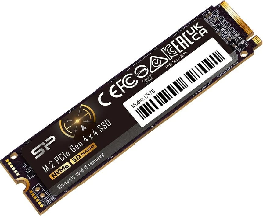SSD Silicon Power US75, 2 TB, M.2, PCI Express 4.0, i zi