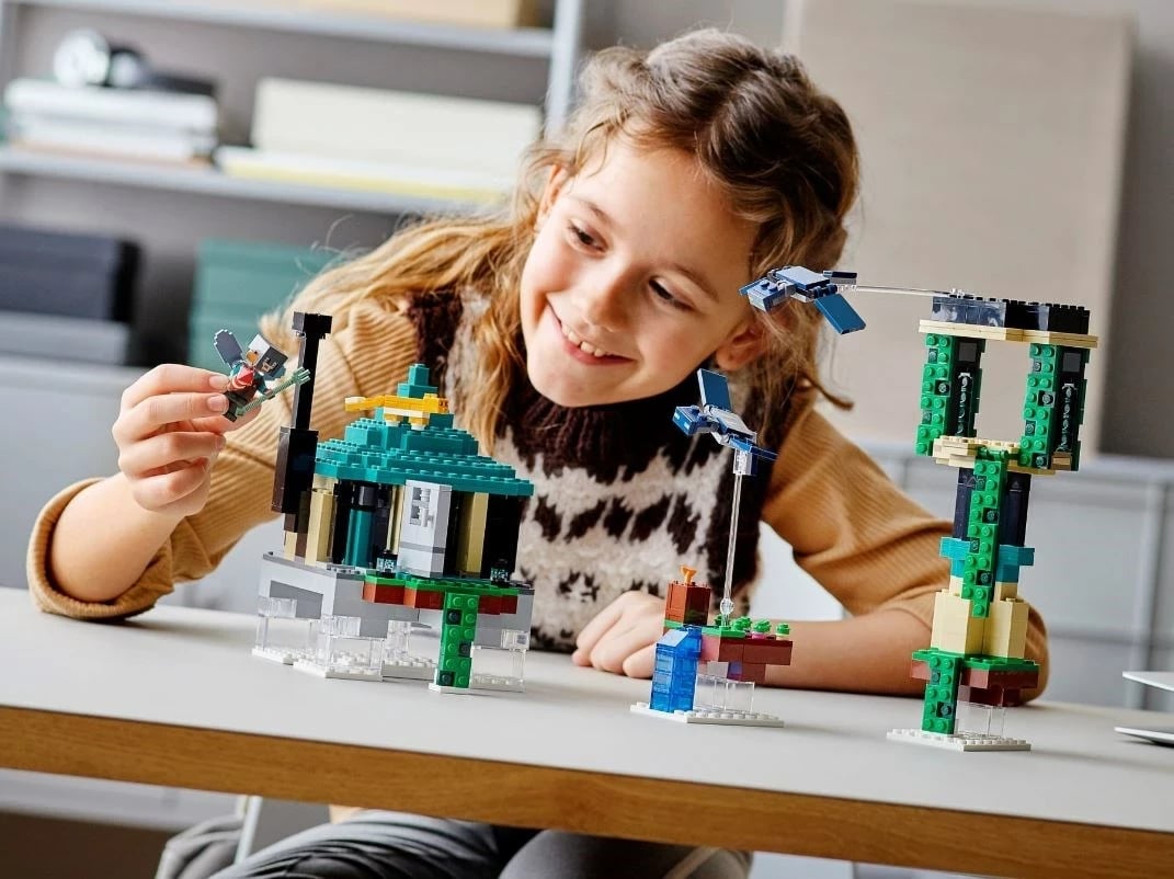 Set LEGO Minecraft 21173, Kulla e Qiellit