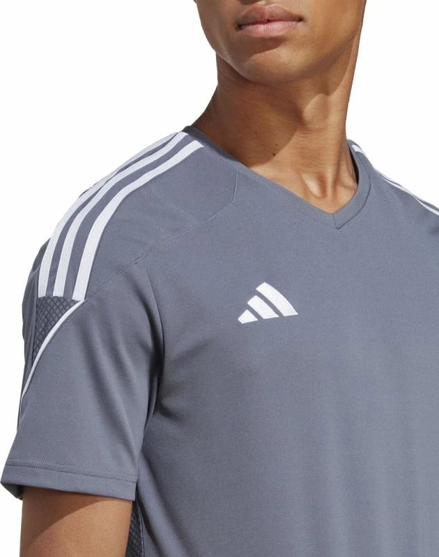 Fanellë trajnimi adidas për meshkuj, gri