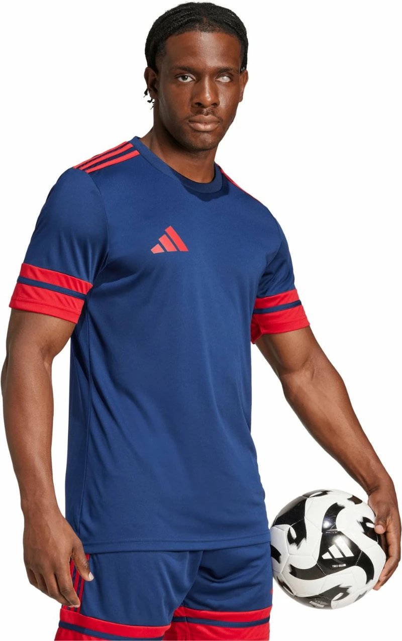Maicë për meshkuj adidas, navy-kuqe