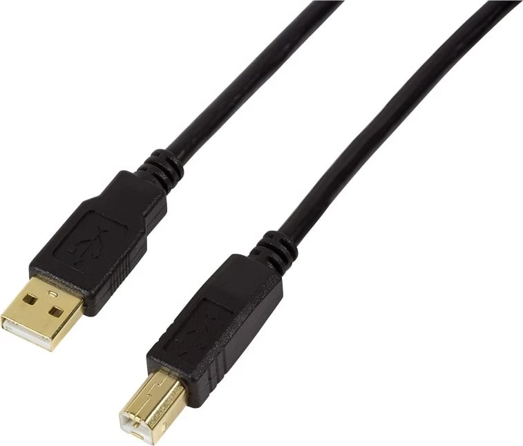 Kabllo USB LogiLink, 10.0m, e zezë