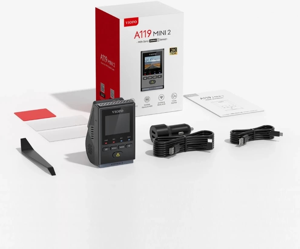 Regjistruesi i rrugës me GPS VIOFO A119 MINI 2-G, i zi