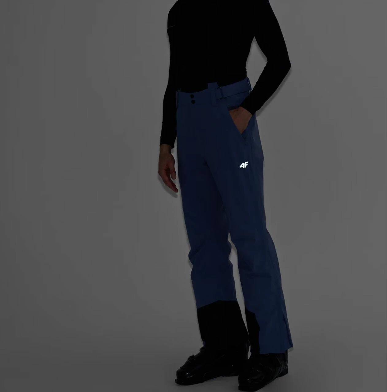 Pantallona ski për meshkuj 4F, navy