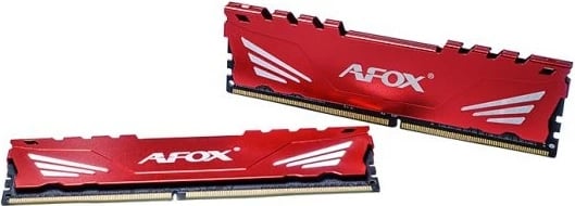 RAM Memorje DDR4 AFOX AFLD432PH1CAD 32GB (2x16GB) 3200MHz CL16 XMP2 me radiator e kuqe