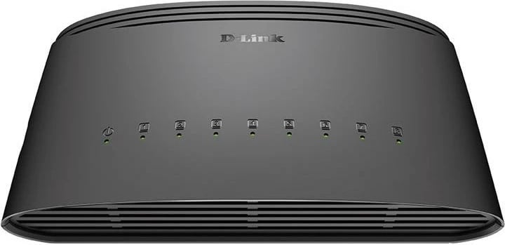 Switch, D-Link, DGS-1008D, 8 porta Gigabit 10/100/1000, desktop, fanless