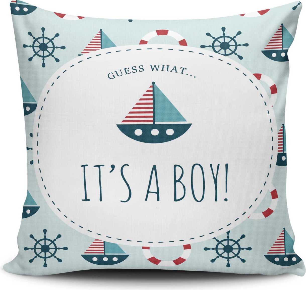 Jastëk mbulesë dekorative, shumëngjyrëshe, NKLF-352, 43x43cm