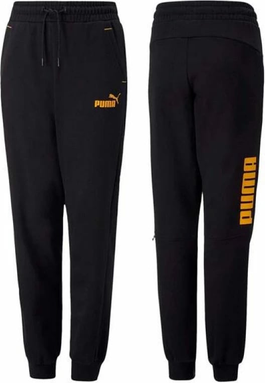 Pantallona sportive Puma për fëmijë, të zeza