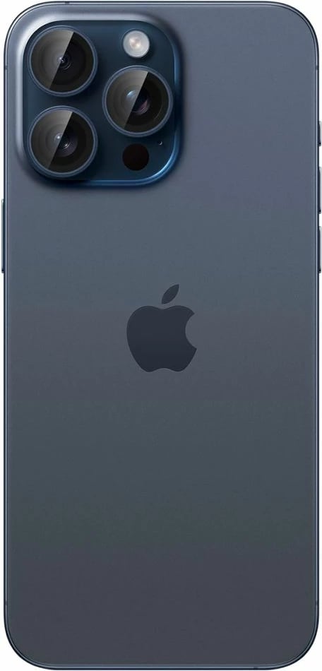 Mbrojtës xhami për kamerë Spigen Optik.tR EZ Fit, për iPhone 14 Pro / Pro Max / 15 Pro / Pro Max, Titanium Blue, 2 copë