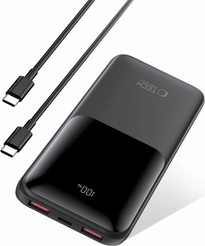 Powerbank Tech-Protect PB01 10000mAh 22.5W, e zezë