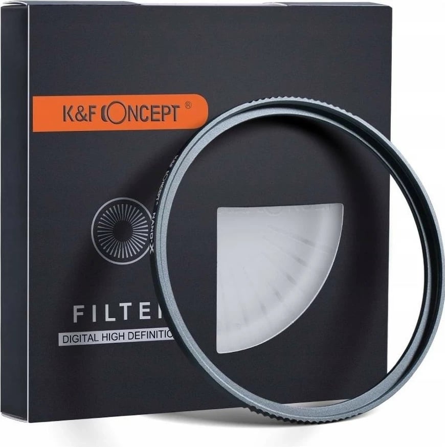 Filter fotografik K&F Concept NANO-X PRO MRC 82mm, zi