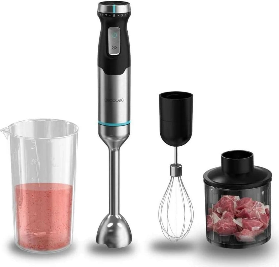 Blender dore Cecotec Power Pulsar Cream&Crush, 2300W, 9 shpejtësi, i zi