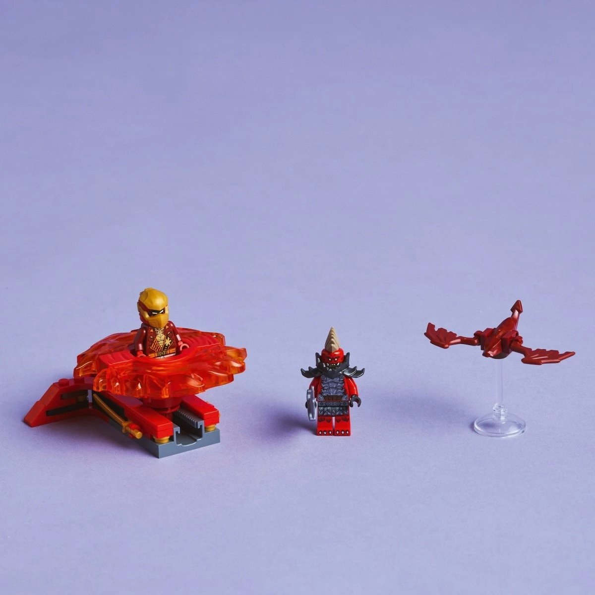 Set lodrash LEGO Ninjago Dragon Spinner Spinjitzu Kaia 71823, 54 pjesë