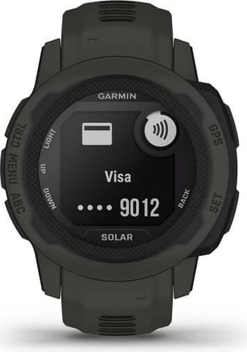 Smartwatch Garmin Instinct 2S Solar, GPS, 43 g, Graphite